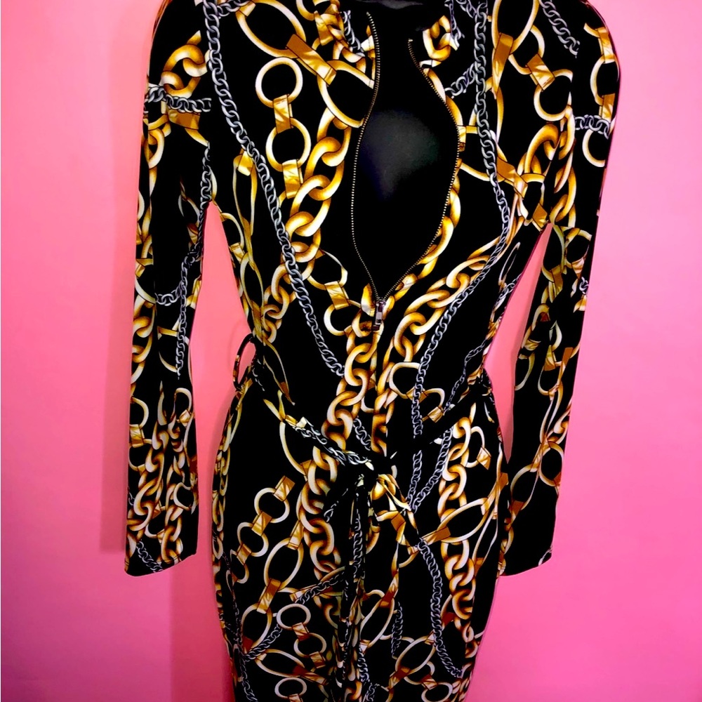 Printed Dress.